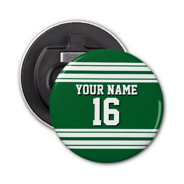 Abrebotellas Nombre del número de Personalizado de Jersey del e (Anverso)