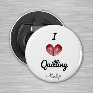 Abrebotellas Nombre en (corazón) Tu_Word Magnet