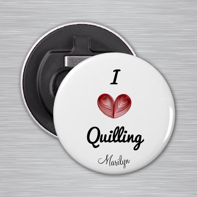 Abrebotellas Nombre en (corazón) Tu_Word Magnet (Subido por el creador)