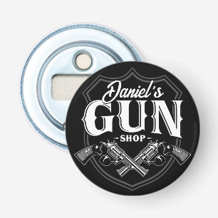Abrebotellas NOMBRE Personalizado Antiguos Revólveres Tienda de