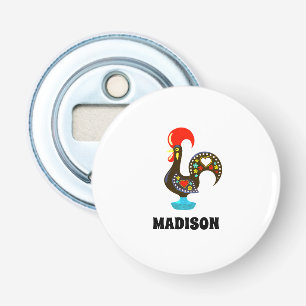 Abrebotellas Nombre personalizado Barcelos Rooster portugués ne