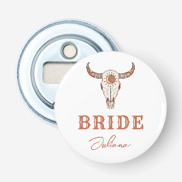 Abrebotellas Novia del último rodeo de vaquera del desierto