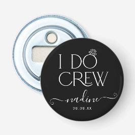 Abrebotellas Novia I Do Crew Custom Name Boda Ring