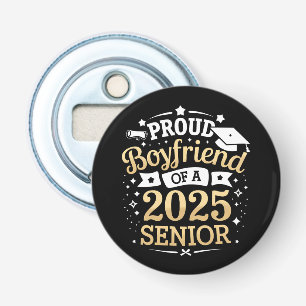 Abrebotellas Novio Orgulloso De Una Graduada De 2025 Graduación