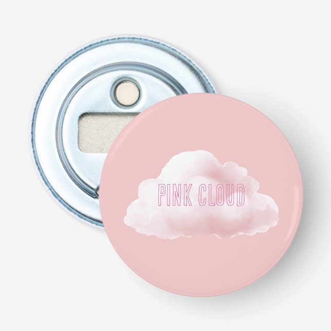Abrebotellas Nube Rosa (Anverso)