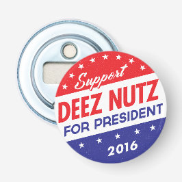 Abrebotellas Nueces de Deez para el presidente