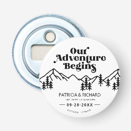 Abrebotellas Nuestra Aventura Comienza Boda Al Aire Libre Ahorr