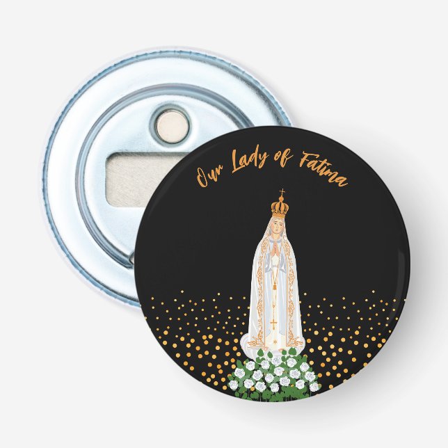 Abrebotellas Nuestra Señora de la procesión Fátima de las Velas (Anverso)