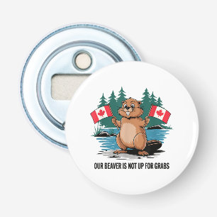 Abrebotellas Nuestro castor no está en venta Orgullo canadiense