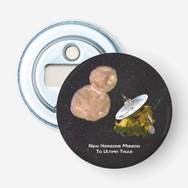 Abrebotellas Nueva Misión De Horizontes A Ultima Thule (Anverso)