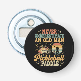 Abrebotellas Nunca Subestimes A Un Hombre Mayor Con Un Pickleba