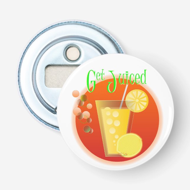 Abrebotellas Obtener jugo (Anverso)