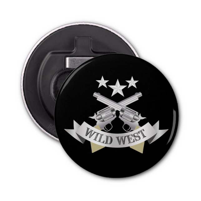 Abrebotellas Oeste salvaje (Anverso)