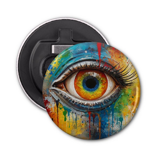 Abrebotellas ojo atractivo (Anverso)