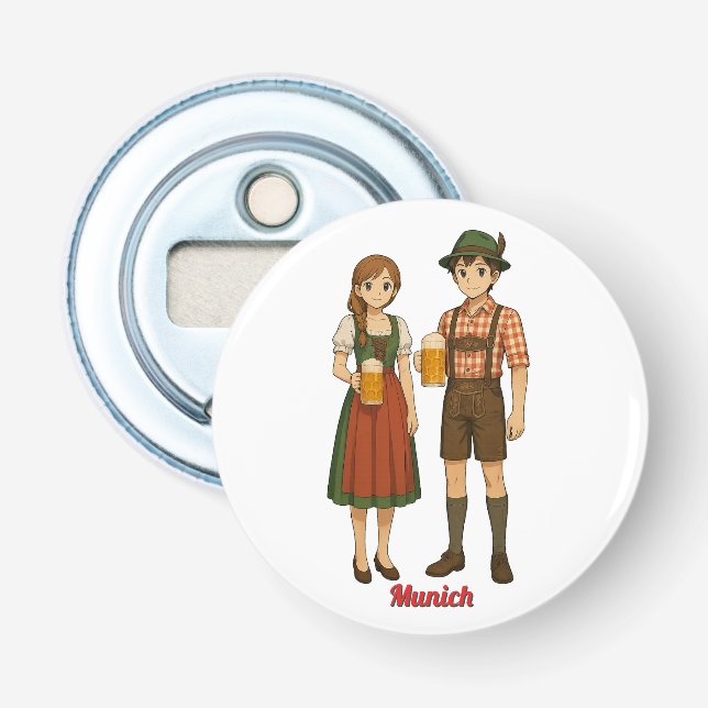 Abrebotellas Oktoberfest, Múnich (Anverso)