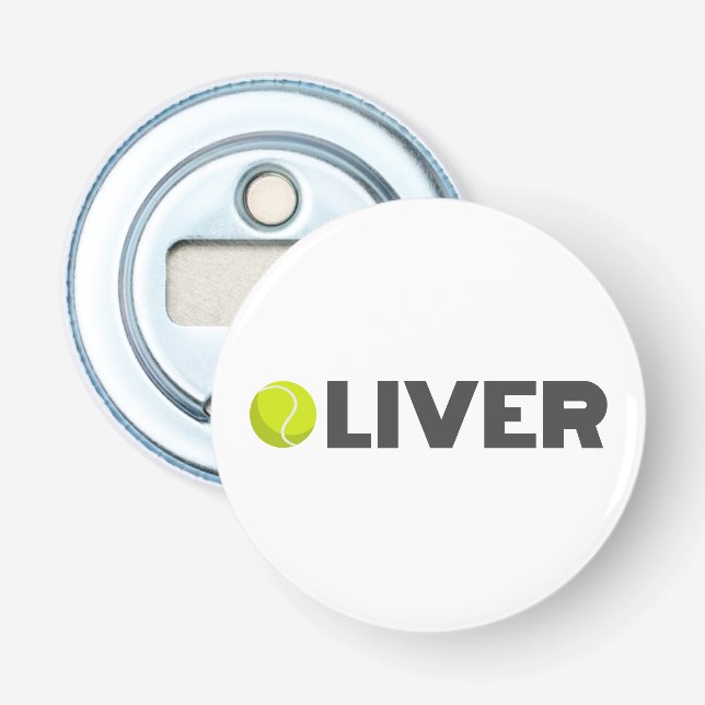 Abrebotellas Oliver Tennis (Anverso)
