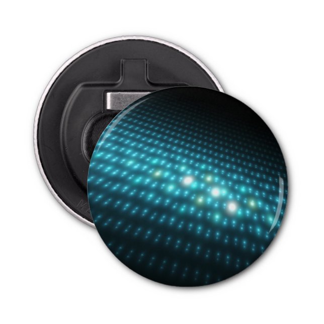 Abrebotellas Orbes azules 3D (Anverso)