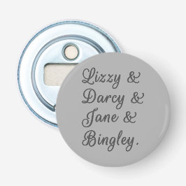 Abrebotellas Orgullo y prejuicio Parejas I