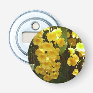 Abrebotellas Orquídeas Amarillas colgando flores tropicales