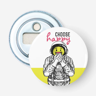 Abrebotellas Ouvre bouteille [choose happy] Astronaute sourire