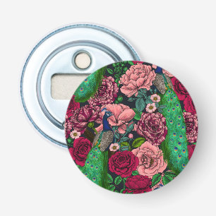 Abrebotellas Pacocas en el jardín rosa 2