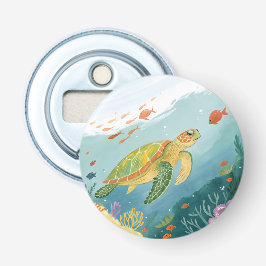 Abrebotellas Painting Turtle