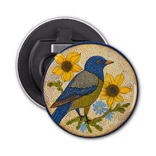 Abrebotellas Pájaro colorido