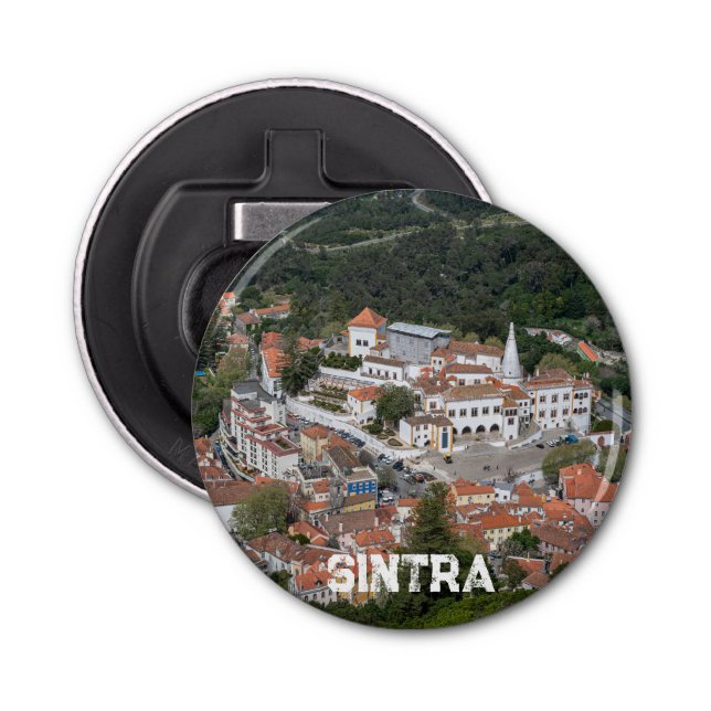 Abrebotellas Palacio de Sintra desde arriba en Sintra, Portugal (Anverso)