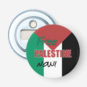 Abrebotellas Palestina Libre Ahora Bandera Palestina