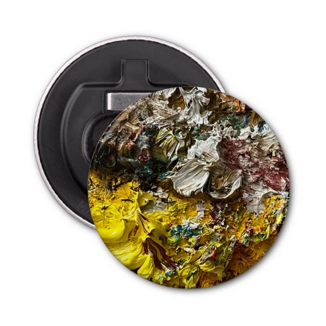 Abrebotellas Paleta del artista #1 (Anverso)