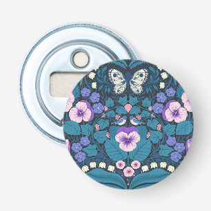 Abrebotellas Pansias, pájaros y mariposas