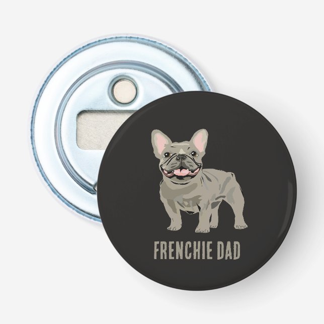 Abrebotellas Papá Frenchie (Anverso)