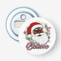 Papá Noel negro cree que los Navidades de Melanin