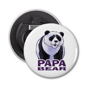 Abrebotellas Papa Panda Bear