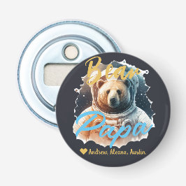 Abrebotellas Papa personalizado lleva nombres de moda simples a