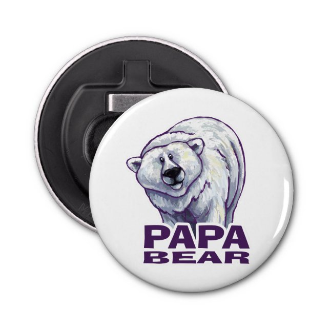 Abrebotellas Papa Polar Bear (Anverso)