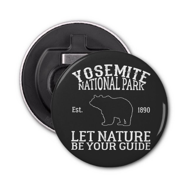 Abrebotellas Parque nacional Yosemite (Anverso)