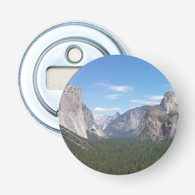 Abrebotellas Parque Nacional Yosemite, Valle de la Montaña (Anverso)