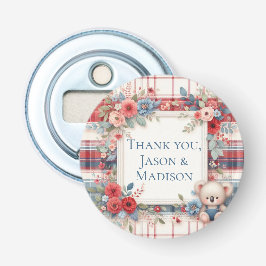 Abrebotellas Patchwork Denim Koala Bottle Opener