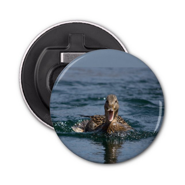 Abrebotellas Pato abierto con pico (Anverso)