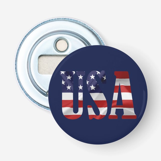 Abrebotellas Patriótico de Estados Unidos (Anverso)