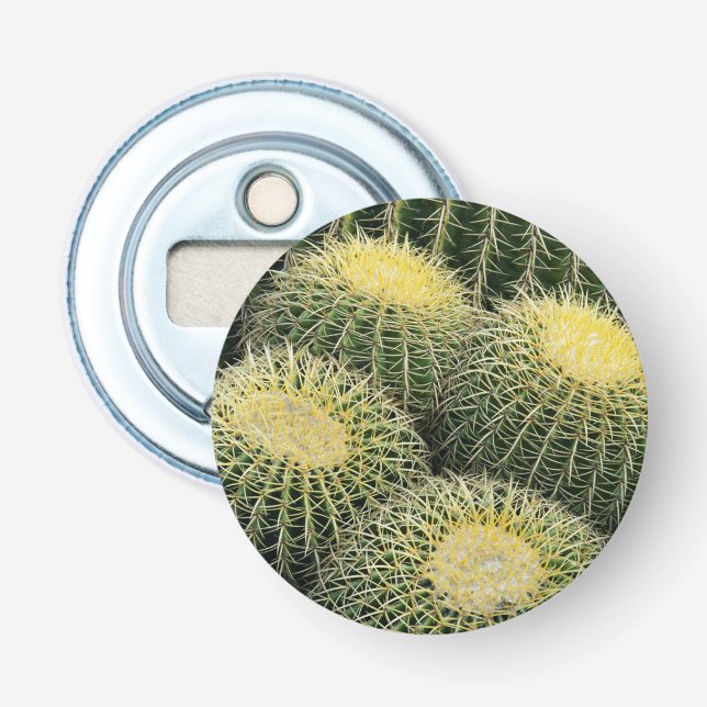 Abrebotellas Patrón de cactus (Anverso)