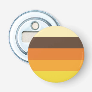 Abrebotellas Patrón de color a rayas retro de los 70