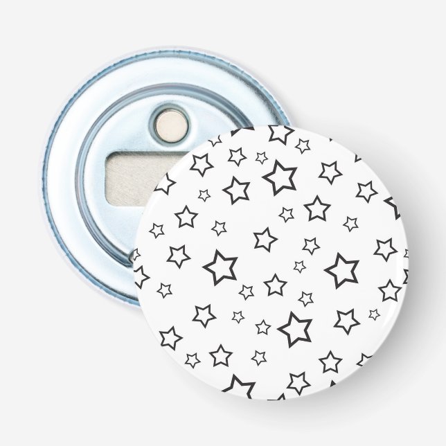 Abrebotellas Patrón de estrellas (Anverso)