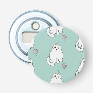 Abrebotellas Patrón de gato