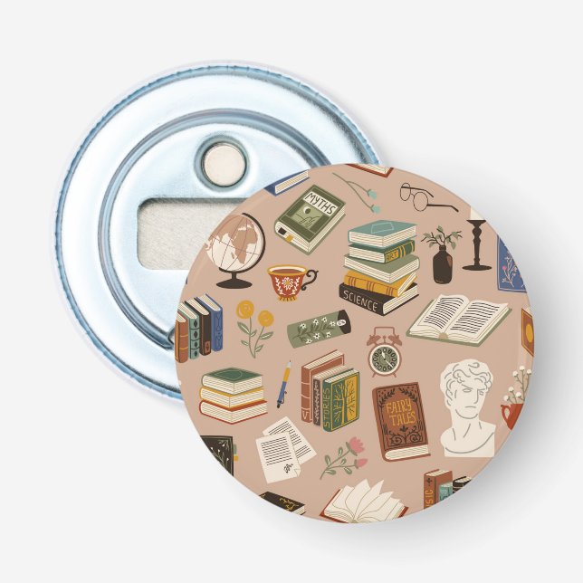 Abrebotellas Patrón de libro (Anverso)