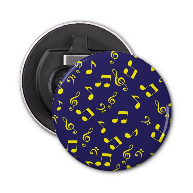 Abrebotellas Patrón musical (Anverso)