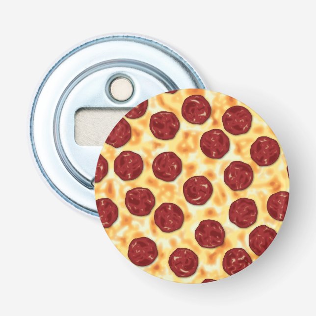 Abrebotellas Patrón Pepperoni Pizza (Anverso)
