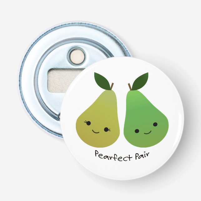 Abrebotellas Pearfect Pear Kawaii Pears (Anverso)