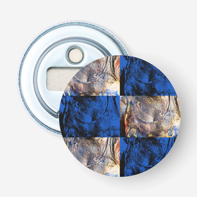 Abrebotellas pecho de carnaval (Anverso)